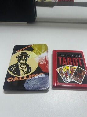 Tarot Cards in Boston Calling Tin